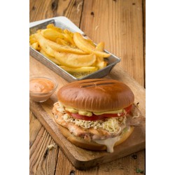 Burger Chicken curry